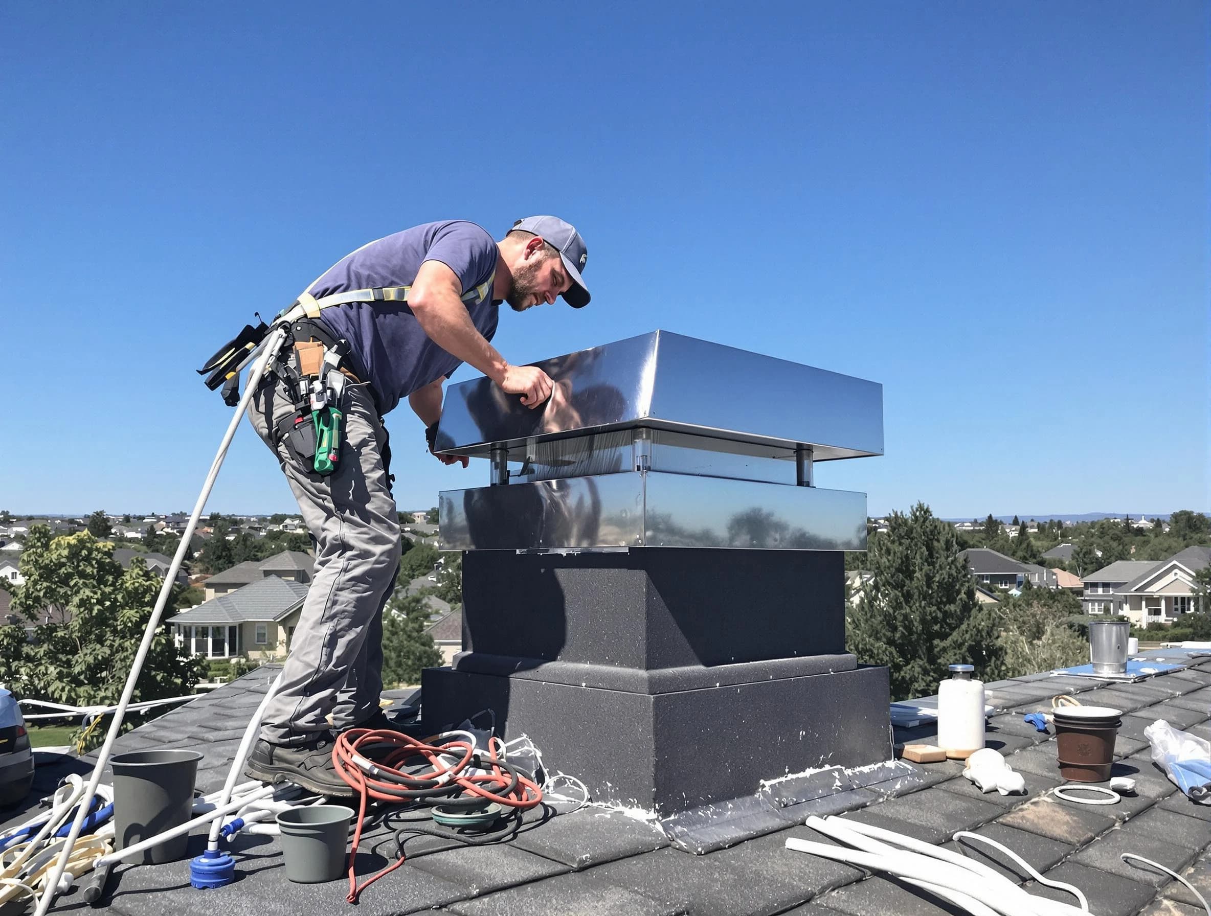 Chimney Cap Services service in Richmond, VA