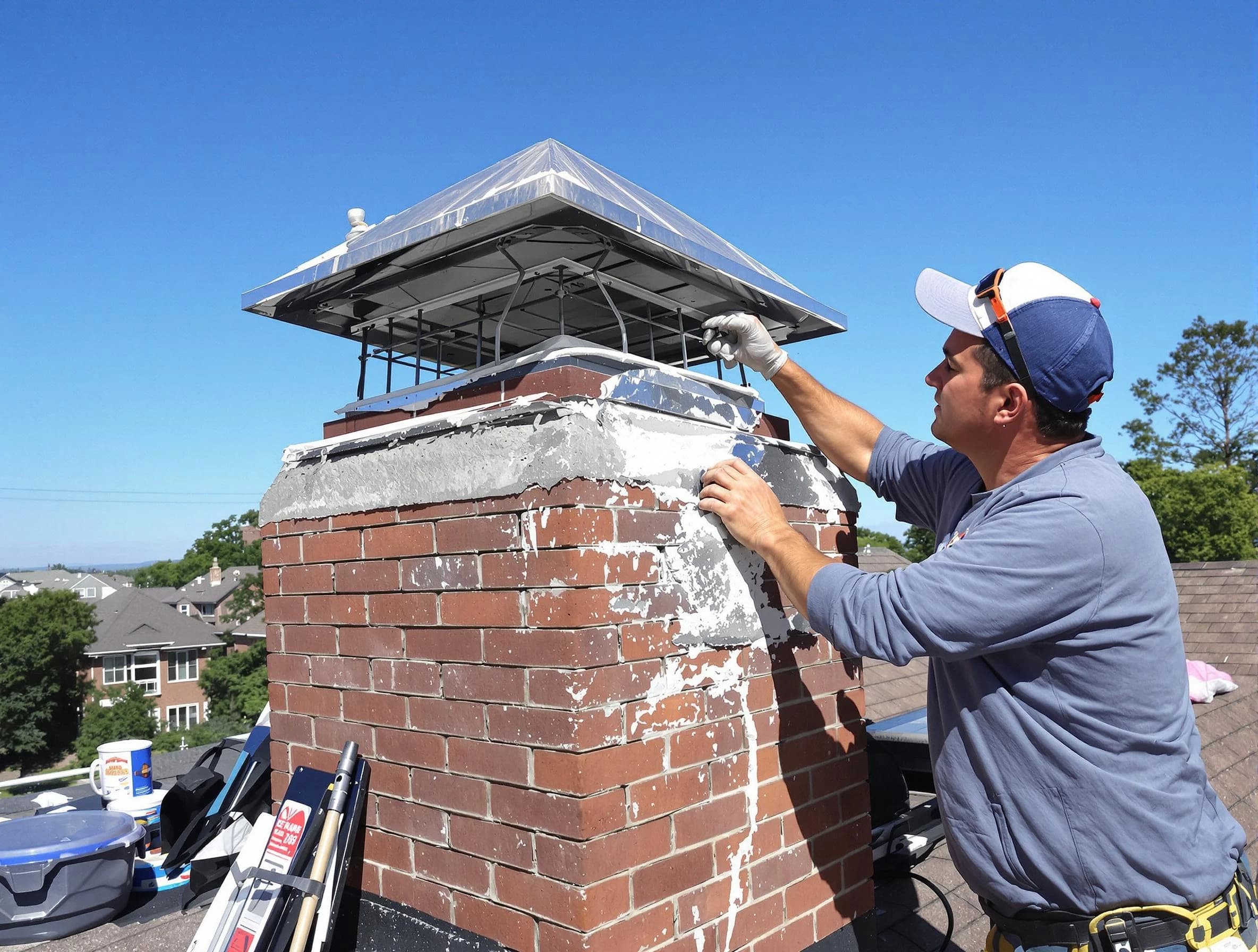 Chimney Crown Services service in Richmond, VA